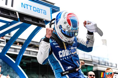 Graham Rahal savors Indianapolis GP celebration after winning 1st IndyCar pole in six years