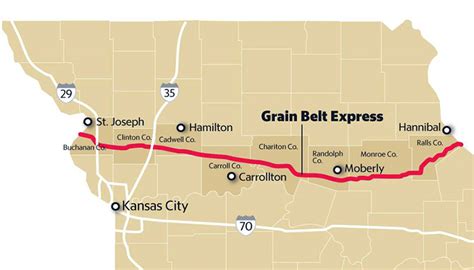 Grain Belt Express, multistate wind-powered transmission line, approved in Missouri