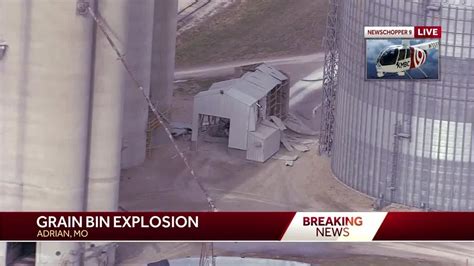 Grain bin explosion in Bates County seriously injures 1 person