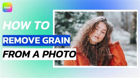 Grain remover from video.  Learn about how to remove distractions from your video...