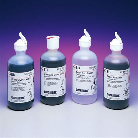 Gram Stain Kit - BD Diagnostics Weber Scientific