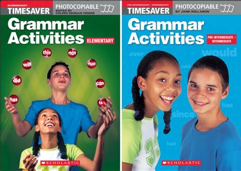 Grammar Activities Pre Intermediate And Intermediate Timesaver