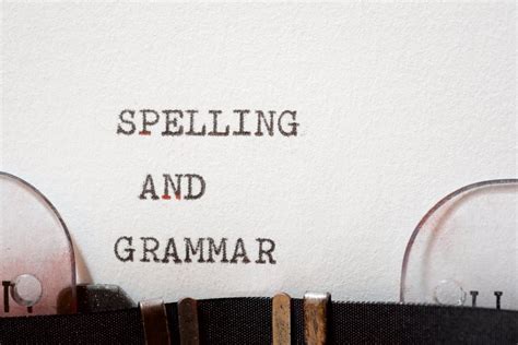 Grammar Vs. Spelling (What’s The Difference?) - The Cold Wire