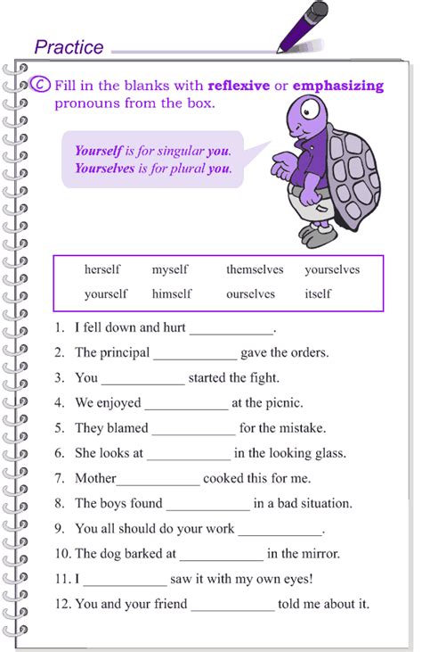 Grammar Worksheet For Grade 4