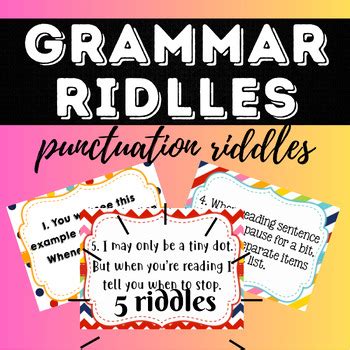 Grammar riddles. &rdquo; Browse 8th Grade Grammar and Mechanics Worksheets.  Sy...