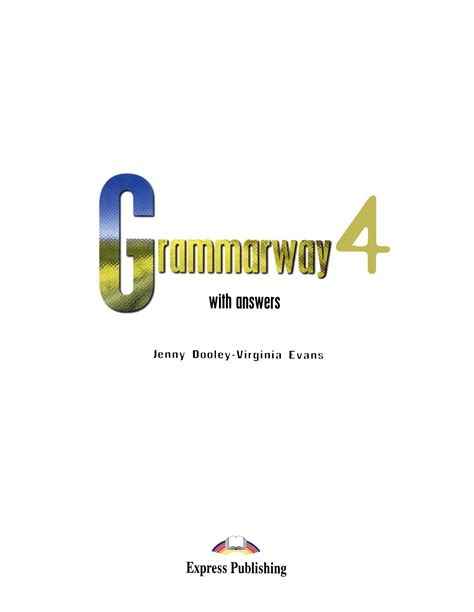 Grammarway With Answers Level 4