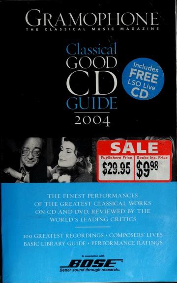 Gramophone classical good cd guide 2002 by gramophone. - Ibm system x3550 m3 server guide.