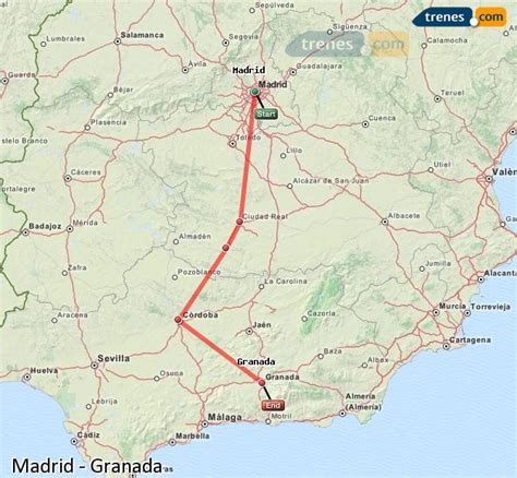 Coaches from Granada to Madrid cover the 223 miles long journey taking on average 4 h 30 min with our travel partners like Alsa, Alsa Supra, BlaBlaCar, Infobus or FlixBus. Normally, there are 10 coaches operating per day. While the average ticket price for this route costs around £19, you can find the cheapest coach ticket for as low as £19.. 