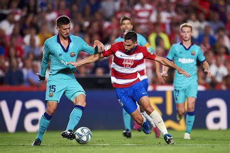Granada vs barca. Tertinggal 2 gol terlebih dahulu oleh Granada, Barcelona akhirnya mampu lakukan comeback di akhir laga. Sergi Roberto jadi penyelamat dengan gol telatnya dim... 