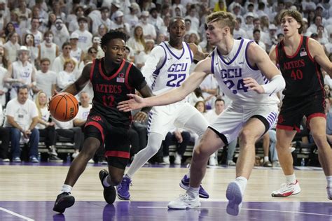 Grand Canyon knocks off No. 25 San Diego State 79-73 for its first win over ranked opponent