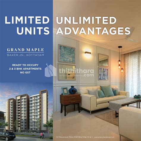 Grand Maple Luxury Apartments in Kottayam - Malabar Developers