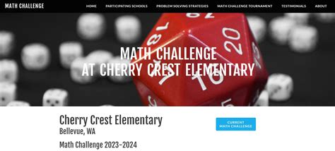 Grand Ridge Elementary PTSA - Math Challenge