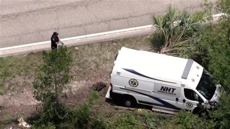 Grand Theft Ambulance: Suspect’s bumpy ride ends in crashes and cuffs in Broward County; woman in custody