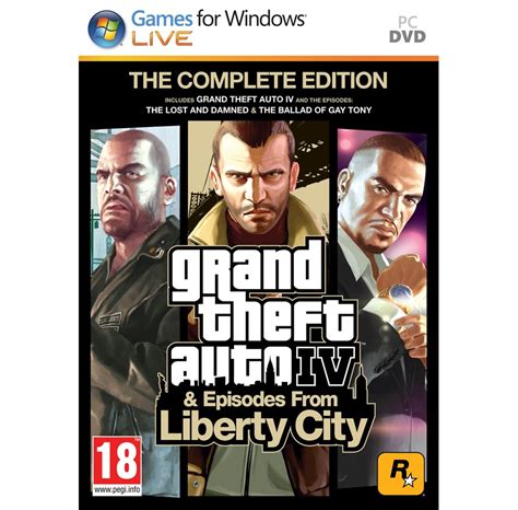 Grand Theft Auto IV: 18+ PEGI Rating N4G