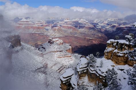 Grand canyon in february. On Feb. 26, 1919, 37 years after the first bill to establish the Grand Canyon as a national park was introduced, President Woodrow Wilson signed the Grand Canyon National Park Act, bringing the ... 