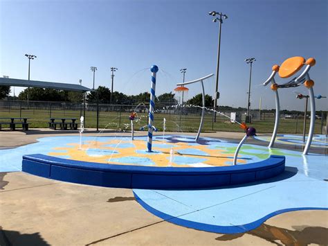 Splash Factory is an interactive water park located at 601 E. Gra
