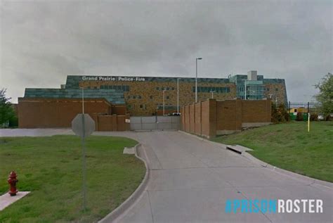 Last updated Apr. 24, 2024. Grand Prairie Police Jail is in Grand Prairie, Dallas County, TX and is a low security police department jail. It houses adults that were arrested, or …. 
