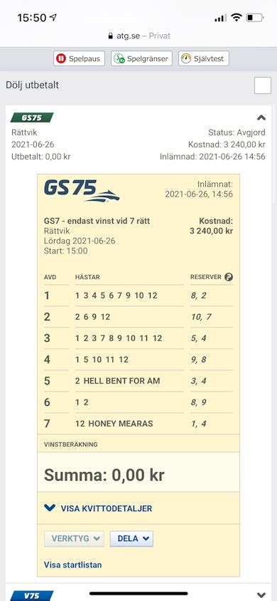 Grand slam 75 tips idag