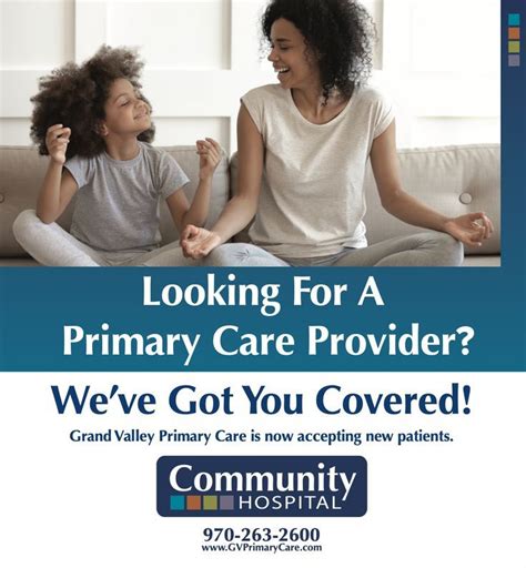 Grand valley primary care. Grand Valley Primary Care Ii is a primary clinic (Family Medicine) in Grand Jct, Colorado. The current practice location for Grand Valley Primary Care Ii is 2020 N 12th St, Grand Jct, Colorado. For appointments, you can reach them via phone at (970) 644-4220. The mailing address for Grand Valley Primary Care Ii is Po Box 1727, Grand Junction, … 