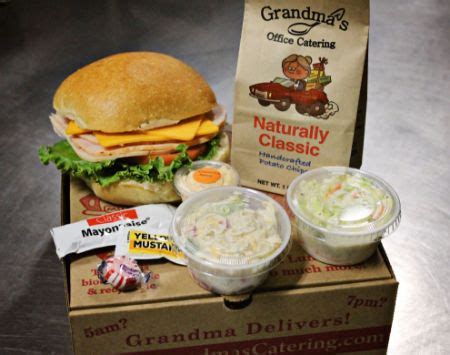 Grandma's catering. Available in 3 sizes (Regular or Decaf): a 96oz disposable tote, 2 gallon insulated cambro, or 4 gallon insulated cambro. Includes cups, plain and flavored creamers, and sweeteners. This product has a minimum quantity of 1. Details. 