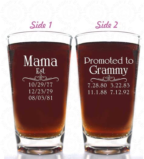 Grandma Beer Glass - Etsy