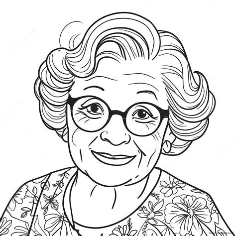 Grandma Coloring Shee