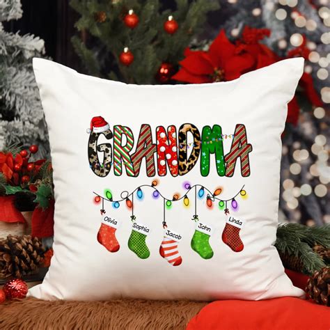 Grandma Little Reindeer Christmas CTH01 Indoor Pillow_9484