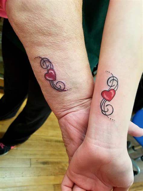 Grandma and granddaughter tattoos. A confused granny is puzzled as to why her granddaughter felt that way, pointing out the butterfly tat is “not finished off properly.”. The black-colored outlined tattoo of the butterfly ... 