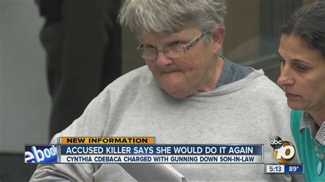 Cynthia Cdebaca was 63 years old when she shot and