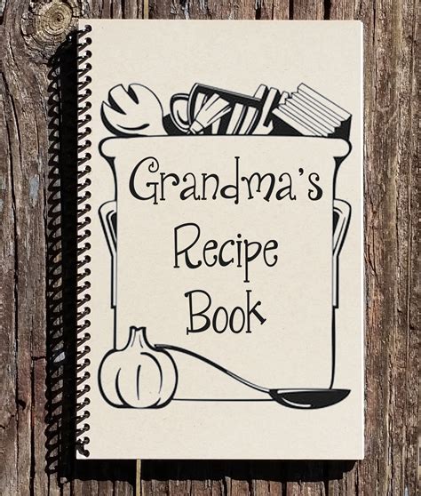 Grandmas Cookbook - Etsy