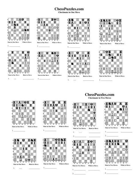 Grandmaster chess puzzles pdf.  Choose a category, set the number of puz...