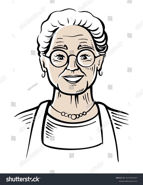 Grandmother Drawing Pictures, Images and Stock Photos