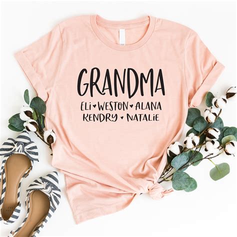 Grandmother T Shirts - Etsy