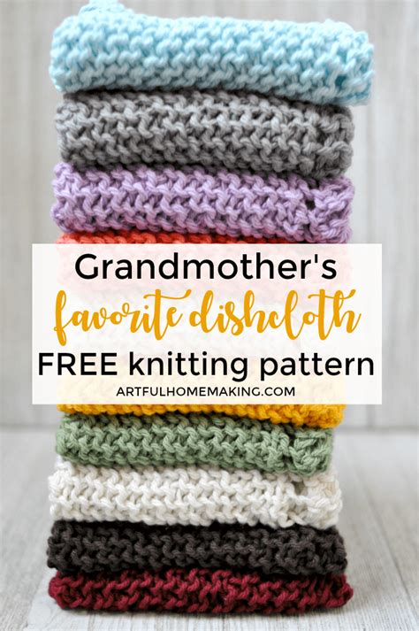 Grandmothers Favorite Dishcloth Pattern