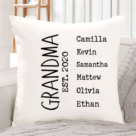 Grandpa love and kids est CL01 Indoor Pillow_8360 eBay