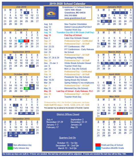 Grandview c4 calendar. Problems logging in? Please contact your child's school during regular school hours, click here to view. 
