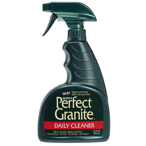 Granite counter cleaner. For a countertop deep clean: · Brush dust, dirt, and food crumbs off the countertop. · Dilute ¼ cup of multi-surface cleaner in a gallon of warm water. · Wipe&... 