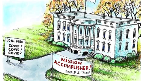 Granlund cartoon: Trump done with COVID - chieftain.com