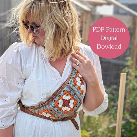 Granny Square Fanny Pack Pattern