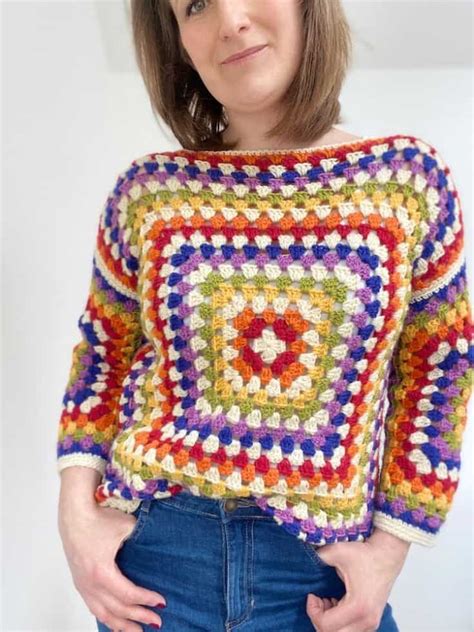 Granny Square Sweater Pattern