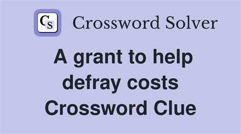 Grant As By Favour Crossword Clue, Puzzle and Solver - Crossword …