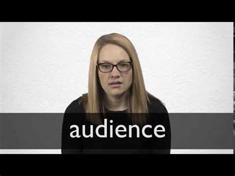 Grant an audience definition and meaning - Collins Dictionary