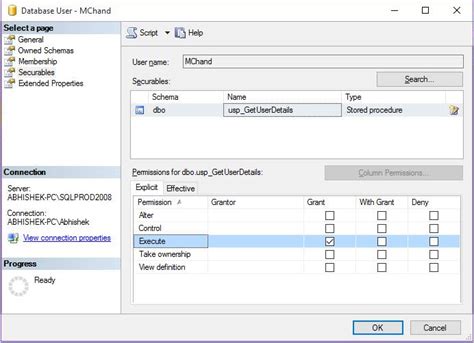 Grant execute on package body. .  ...