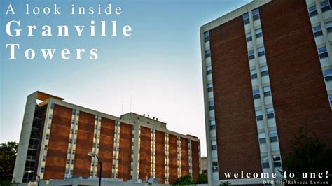 Granville towers. Granville Towers is a private residence hall that serves UNC-Chapel Hill students. Located right off of Franklin Street, Granville offers all that you are looking for in your "home away from home ... 