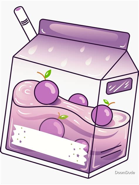 Grape Juice Aesthetic Stickers for Sale - redbubble.com