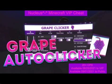 Grape clicker