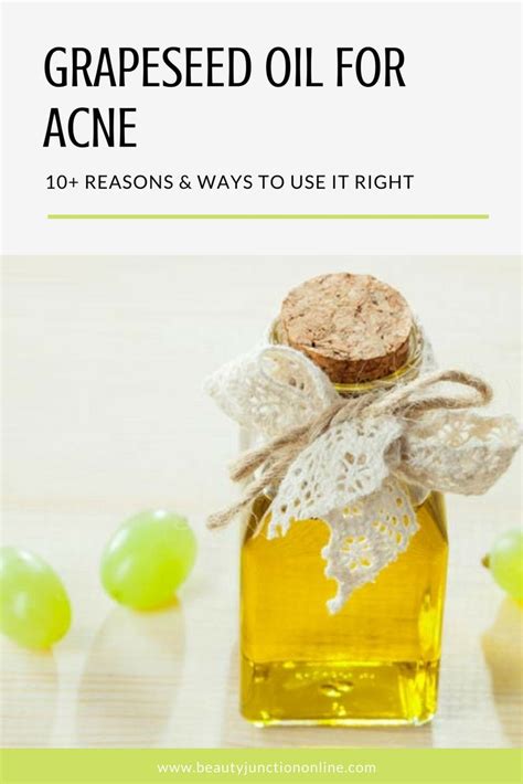 Grapeseed Oil For Acne – Benefits and Uses - Healtholino