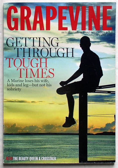 Grapevine aa. Grapevine Editorial Calendar 2024. JANUARY. Emotional Sobriety (stories due July 15, 2023) Over time, how have you learned to use the tools of AA to gain serenity and peace? How has your life changed? Share some examples of emotional sobriety in your life today. 