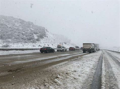 The 5 Freeway through the Grapevine reopened Wednesday afternoon after snow and icy conditions forced it to be closed. The closure came as Southern California braces for a major storm.. 