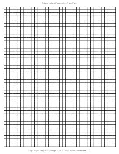 Graph Paper Printable Template